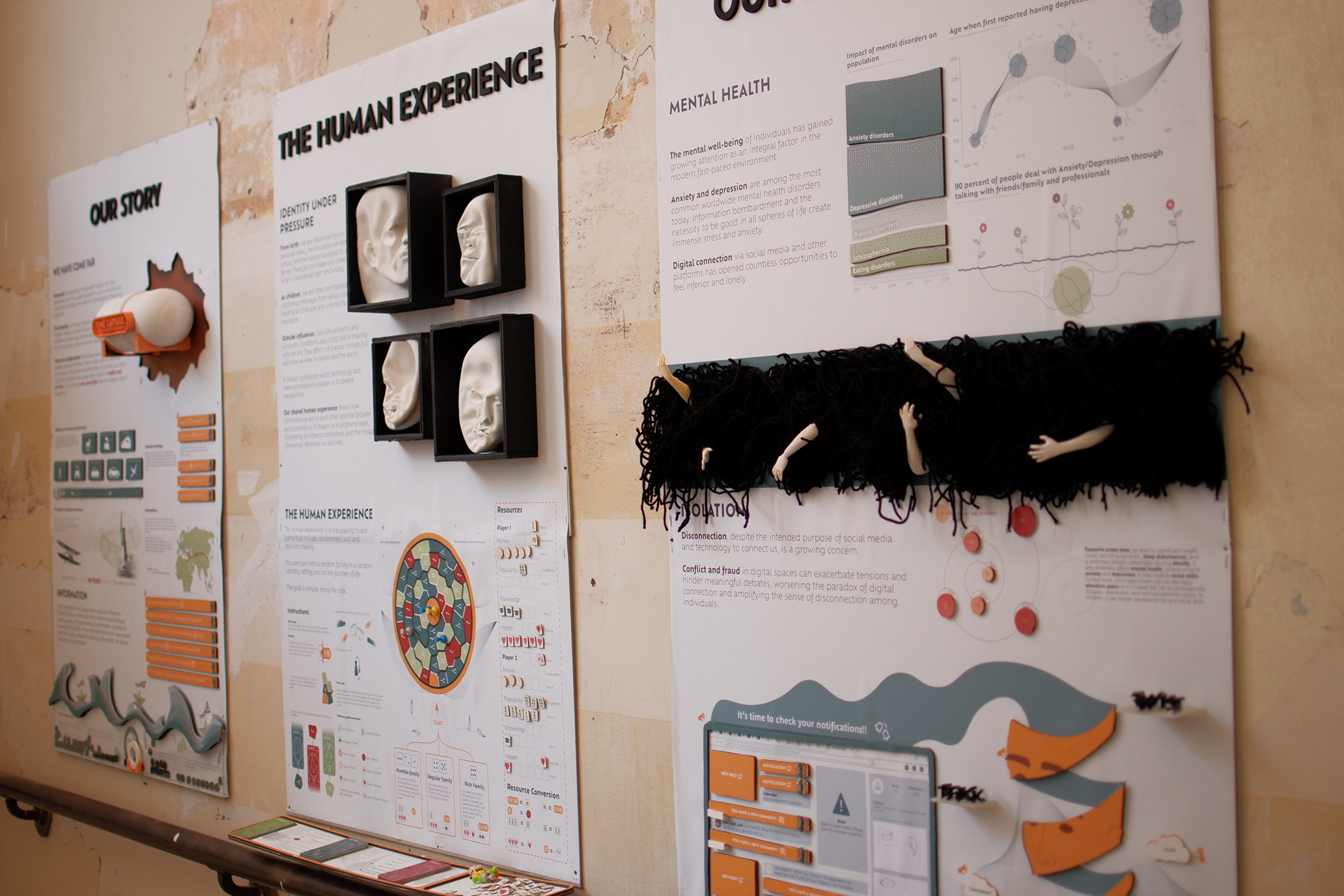 3D elements and interactivity